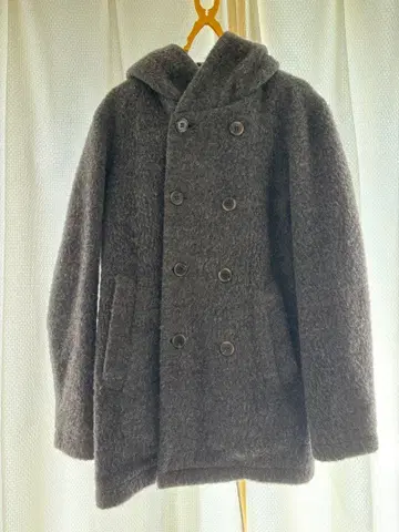 GLOBAL WORK 그레이 더플 코트 M 사이즈