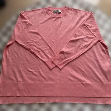 UNFILO 핑크 긴팔 니트 S 사이즈