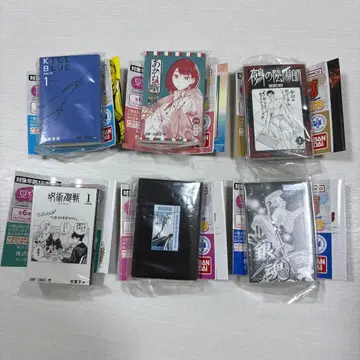 콩 가챠 도서 점프 코믹스 03 전6종 은혼 주술회전 BLEACH