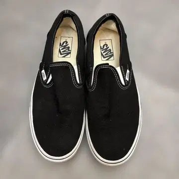 VANS 블랙 슬립온 26.5cm