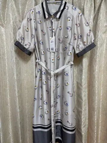 새상품 그레이스 콘티넨탈 그레이스 클래스 풀 사이드 셔츠 원피스