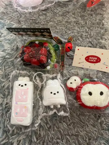 크리스마스 캐릭터 굿즈 세트