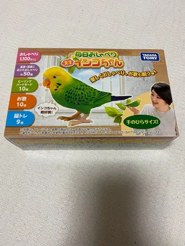 타카라토미 매일 말하는 천재 앵무새