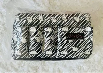 헬로키티 스트라이프 수납 백