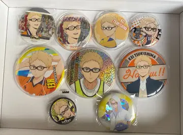 하이큐 츠키시마 케이 캔뱃지 묶음 판매