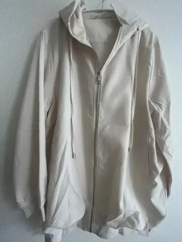 아이보리/오버 사이즈 마운틴 파카