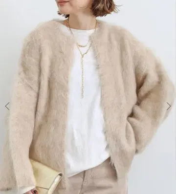 Deuxieme Classe PORTMIX 크루넥 가디건