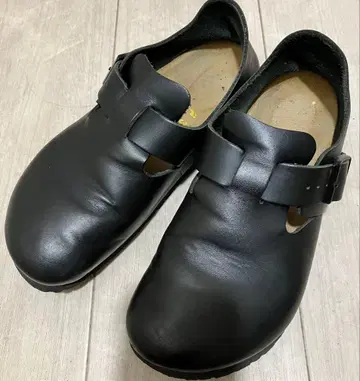 버켄스탁 블랙 사보 타입 24.5cm 38 사이즈