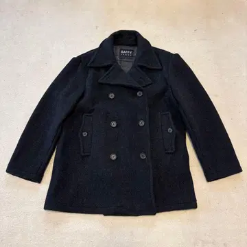 BAFFY 다크 그레이 울 피코트