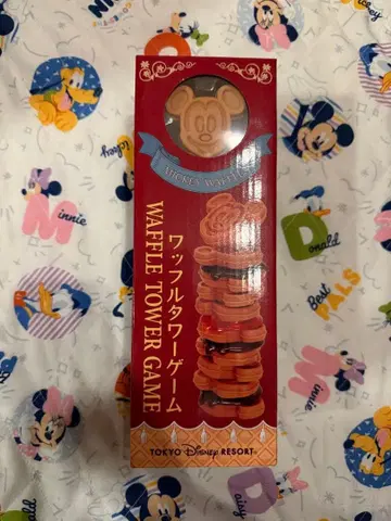 미키 와플 타워 게임 디즈니 미개봉 새상품