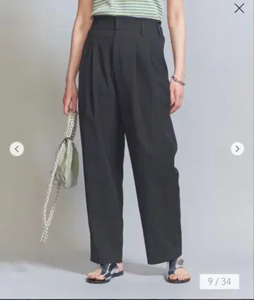 카르제 백 밴딩 테이퍼드 팬츠 2