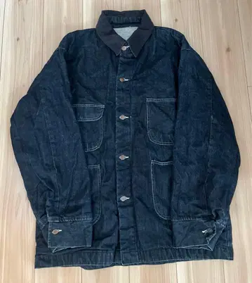 빈티지 안감 담요 데님 커버올 90s