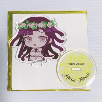 츠미키 미캉 good spoon 콜라보 카페 아크릴 스탠드 단간론파