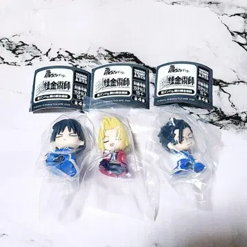 3 가챠 어깨 쿵 Fig. 강철의 연금술사 에드워드 마스탱 휴즈 세트