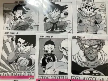 드래곤볼 40th 제일복권 G상 클리어 파일 세트 12매