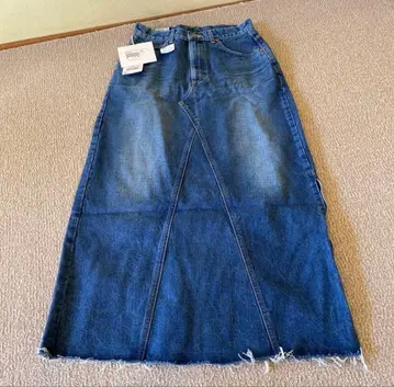 Lee 데님 롱 스커트 M 사이즈 택 포함 새상품