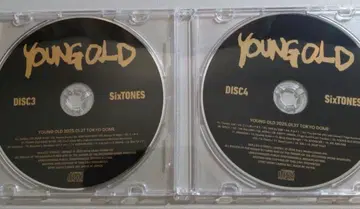 SixTONES YOUNG OLD 초회반 DISC 3.4 CD만