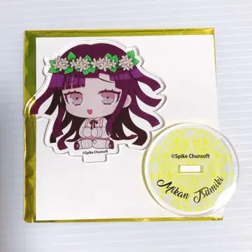 츠미키 미캉 good spoon 콜라보 카페 아크릴 스탠드 단간론파