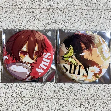 AMNESIA CROWD 캔뱃지 2개 세트 신