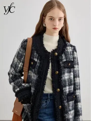 CHIC and THINGS 트위드 자켓