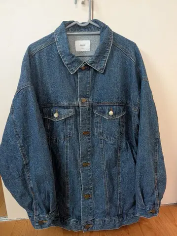 Discoat 오버 사이즈 데님 자켓