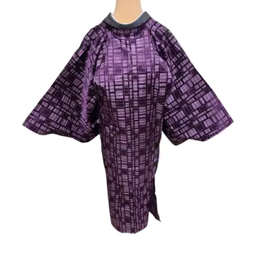 우비 상하의 세트 롱 퍼플 새상품급 멋스러운 발수 루즈 빅