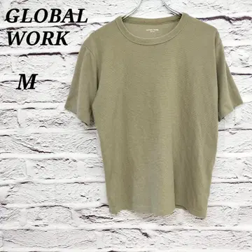 R5117 글로벌 워크 [ M ] 반팔 T셔츠 크루넥 코튼 혼방