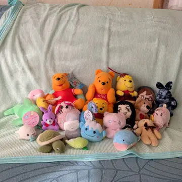 봉제 인형, 여러 가지 묶음 판매 푸우 외