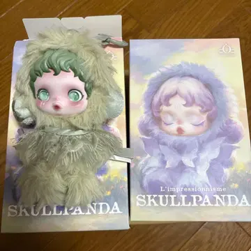 정품 SKULLPANDA Lightning Pond 세트 스컬팬더