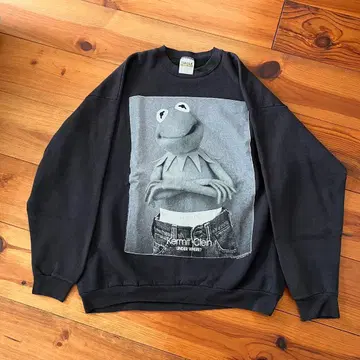 Kermit clein 빈티지 커밋 맨투맨 XL 90s