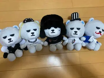BIGBANG KRUNK 봉제 인형 5체 세트