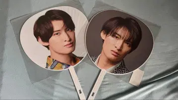 [ 미개봉 새상품 ] 무카이 코지 부채 2종 세트