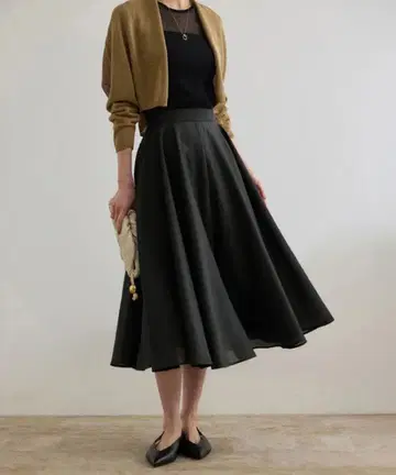 ROPE [ 세탁 가능 ] 샤이니 시어 스커트