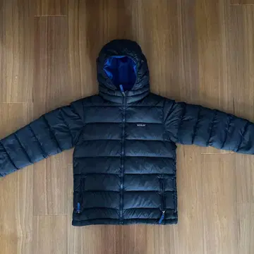 patagonia 후드 부착 다운 자켓 블랙