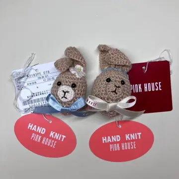 PINK HOUSE 니트 토끼 모티브