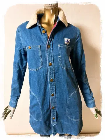 T19579 Lee BOA WORK ONEPIECE DENIM M