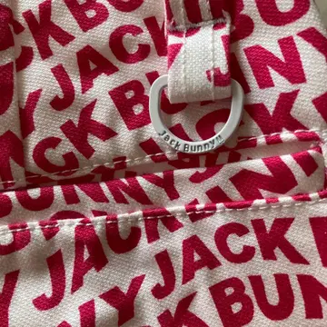 Jack Bunny 로고 프린트 골프 팬츠