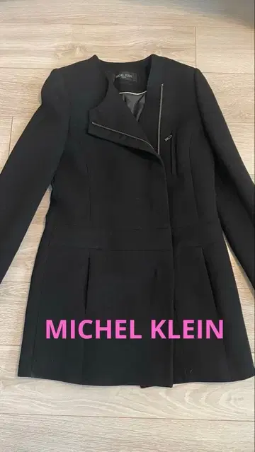 MICHEL KLEIN 코트 블랙