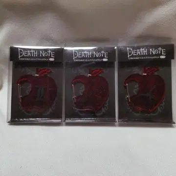 희귀 레어 DEATHNOTE 사신의 사과 다이컷 아크릴 카라비너