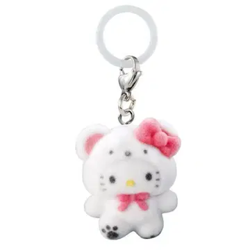 산리오 메지루시 액세서리 키티 복슬복슬 스노우