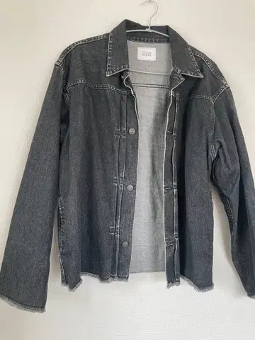 UNITED ARROWS&SONS 다크 그레이 데님 자켓