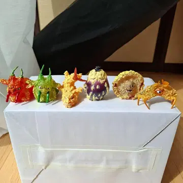 튀김 요괴 6체 세트 레어 컬러 포함