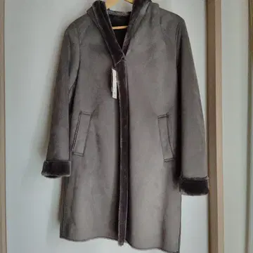 UNIQLO 무스탕 터치 후디드 코트