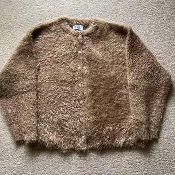 OPAQUE.CLIP 브라운 가디건 38/M