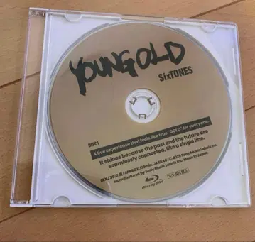 SixTONES YOUNGOLD Blu-ray 본편 영상만