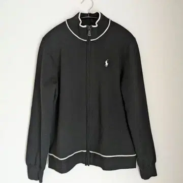 새상품급 폴로 랄프 로렌 울 집업 블루종 블랙 M