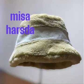 미사용 새상품 misa harada 버킷햇 베이지