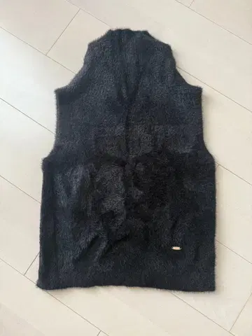 거의 새상품 RANDA 블랙 니트 베스트 사이즈 F