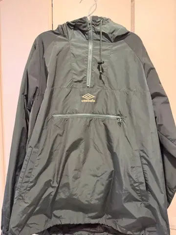 UMBRO 그린 풀오버 나일론 자켓