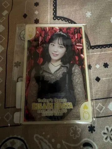 Juice=Juice 회장 한정판 아크릴 카드 에바타 히사키